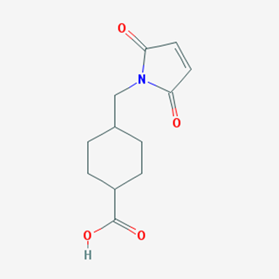 Picture of trans-4-((2,5-Dioxo-2,5-dihydro-1H-pyrrol-1-yl)methyl)cyclohexanecarboxylic acid