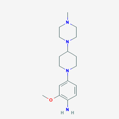 Picture of 2-Methoxy-4-(4-(4-methylpiperazin-1-yl)piperidin-1-yl)aniline