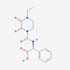 Picture of (R)-2-(4-Ethyl-2,3-dioxopiperazine-1-carboxamido)-2-phenylaceticacid