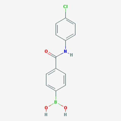 Picture of (4-((4-Chlorophenyl)carbamoyl)phenyl)boronic acid