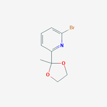 Picture of 2-Bromo-6-(2-methyl-1,3-dioxolan-2-yl)pyridine
