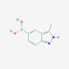 Picture of 3-Methyl-1H-indazol-5-yl-5-boronic acid