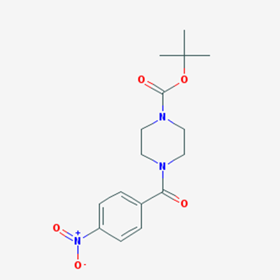 Picture of tert-Butyl 4-(4-nitrobenzoyl)piperazine-1-carboxylate