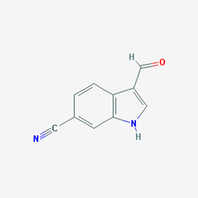 Picture of 3-Formyl-1H-indole-6-carbonitrile