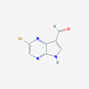 Picture of 2-Bromo-5H-pyrrolo[2,3-b]pyrazine-7-carbaldehyde