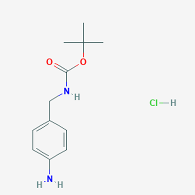 Picture of tert-Butyl 4-aminobenzylcarbamate hydrochloride