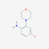Picture of 4-Fluoro-2-morpholinoaniline