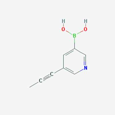 Picture of (5-(Prop-1-yn-1-yl)pyridin-3-yl)boronic acid