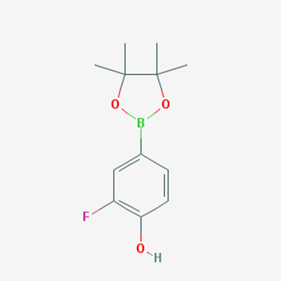 Picture of 2-Fluoro-4-(4,4,5,5-tetramethyl-1,3,2-dioxaborolan-2-yl)phenol
