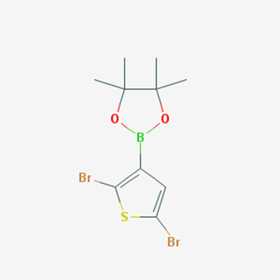 Picture of 2-(2,5-Dibromothiophen-3-yl)-4,4,5,5-tetramethyl-1,3,2-dioxaborolane