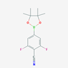 Picture of 2,6-Difluoro-4-(4,4,5,5-tetramethyl-1,3,2-dioxaborolan-2-yl)benzonitrile