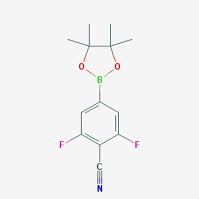 Picture of 2,6-Difluoro-4-(4,4,5,5-tetramethyl-1,3,2-dioxaborolan-2-yl)benzonitrile
