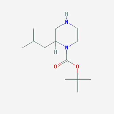 Picture of tert-Butyl 2-isobutylpiperazine-1-carboxylate