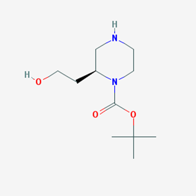 Picture of (S)-tert-Butyl 2-(2-hydroxyethyl)piperazine-1-carboxylate