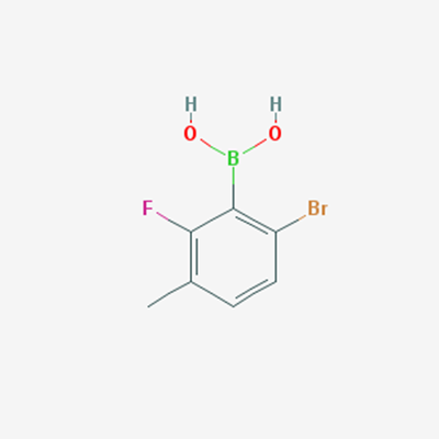 Picture of (6-Bromo-2-fluoro-3-methylphenyl)boronic acid