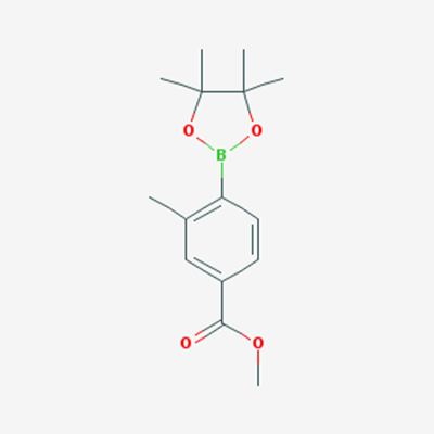 Picture of Methyl 3-methyl-4-(4,4,5,5-tetramethyl-1,3,2-dioxaborolan-2-yl)benzoate