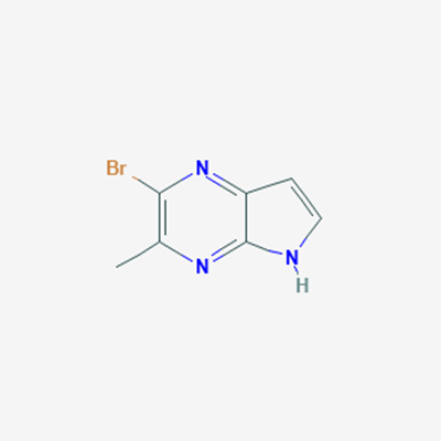 Picture of 2-Bromo-3-methyl-5H-pyrrolo[2,3-b]pyrazine