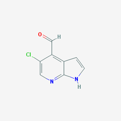 Picture of 1H-Pyrrolo[2,3-b]pyridine-4-carboxaldehyde, 5-chloro- 