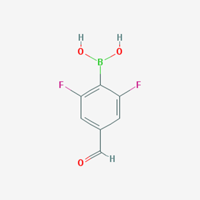 Picture of (2,6-Difluoro-4-formylphenyl)boronic acid