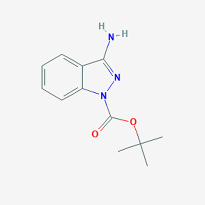 Picture of tert-Butyl 3-amino-1H-indazole-1-carboxylate