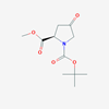 Picture of (R)-1-tert-Butyl 2-methyl 4-oxopyrrolidine-1,2-dicarboxylate