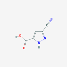 Picture of 3-Cyano-1H-pyrazole-5-carboxylic acid
