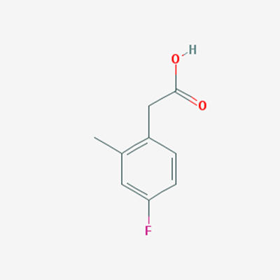 Picture of 2-(4-Fluoro-2-methylphenyl)acetic acid