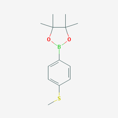 Picture of 4,4,5,5-Tetramethyl-2-(4-(methylthio)phenyl)-1,3,2-dioxaborolane