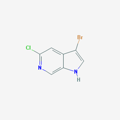 Picture of 3-Bromo-5-chloro-1H-pyrrolo[2,3-c]pyridine