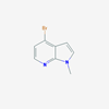 Picture of 4-Bromo-1-methyl-1H-pyrrolo[2,3-b]pyridine