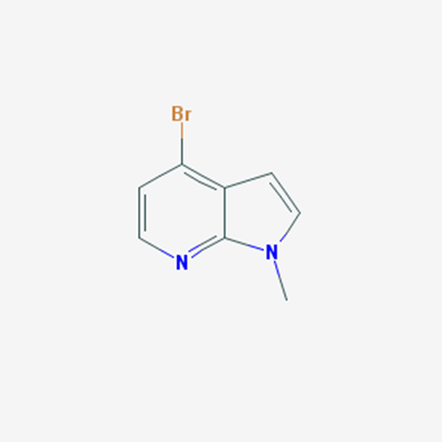 Picture of 4-Bromo-1-methyl-1H-pyrrolo[2,3-b]pyridine