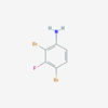 Picture of 2,4-Dibromo-3-fluoroaniline