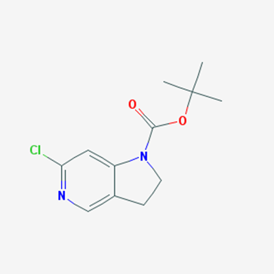 Picture of tert-Butyl 6-chloro-2,3-dihydro-1H-pyrrolo[3,2-c]pyridine-1-carboxylate