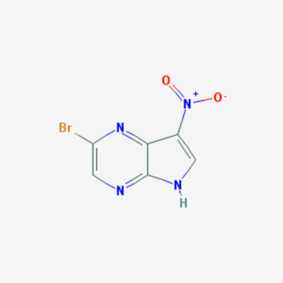 Picture of 2-Bromo-7-nitro-5H-pyrrolo[2,3-b]pyrazine