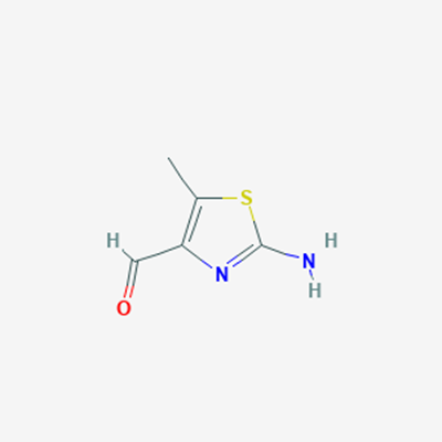 Picture of 2-Amino-5-methylthiazole-4-carbaldehyde