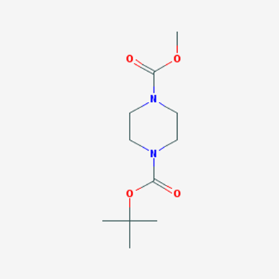 Picture of 1-tert-Butyl 4-methyl piperazine-1,4-dicarboxylate
