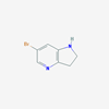 Picture of 6-Bromo-2,3-dihydro-1H-pyrrolo[3,2-b]pyridine