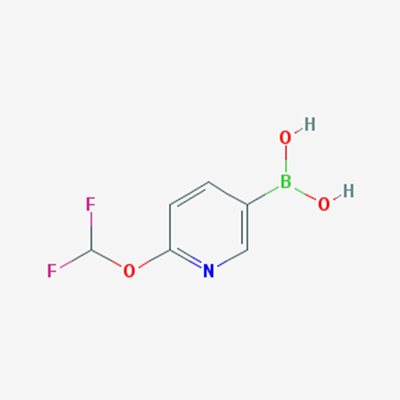 Picture of (6-(Difluoromethoxy)pyridin-3-yl)boronic acid
