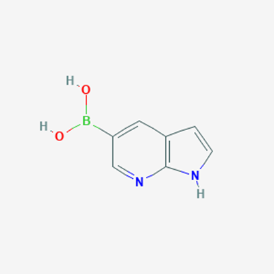 Picture of (1H-Pyrrolo[2,3-b]pyridin-5-yl)boronic acid