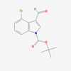 Picture of tert-Butyl 4-bromo-3-formyl-1H-indole-1-carboxylate