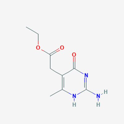 Picture of Ethyl (2-amino-4-hydroxy-6-methyl-5-pyrimidinyl)acetate