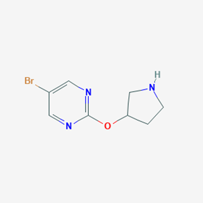 Picture of 5-Bromo-2-(pyrrolidin-3-yloxy)pyrimidine