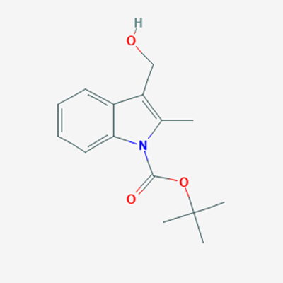 Picture of tert-Butyl 3-(hydroxymethyl)-2-methyl-1H-indole-1-carboxylate