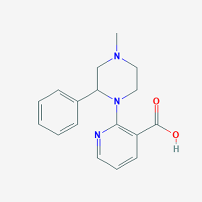 Picture of 2-(4-Methyl-2-phenylpiperazin-1-yl)nicotinic acid