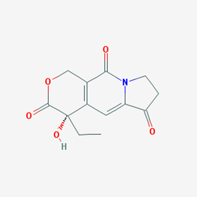 Picture of (S)-4-Ethyl-4-hydroxy-7,8-dihydro-1H-pyrano[3,4-f]indolizine-3,6,10(4H)-trione