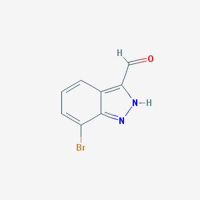 Picture of 7-Bromo-1H-indazole-3-carbaldehyde