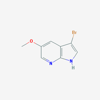 Picture of 3-Bromo-5-methoxy-1H-pyrrolo[2,3-b]pyridine