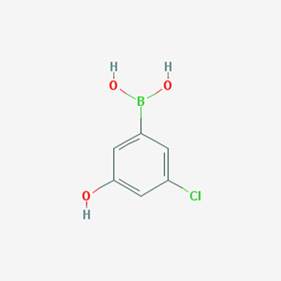 Picture of (3-Chloro-5-hydroxyphenyl)boronic acid