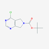 Picture of tert-Butyl 4-chloro-5H-pyrrolo[3,4-d]pyrimidine-6(7H)-carboxylate
