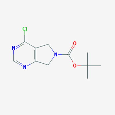 Picture of tert-Butyl 4-chloro-5H-pyrrolo[3,4-d]pyrimidine-6(7H)-carboxylate